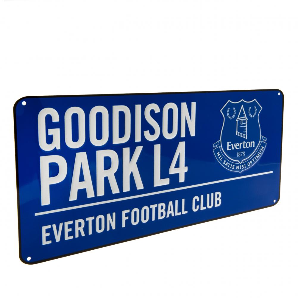 Everton FC Colour Street Sign