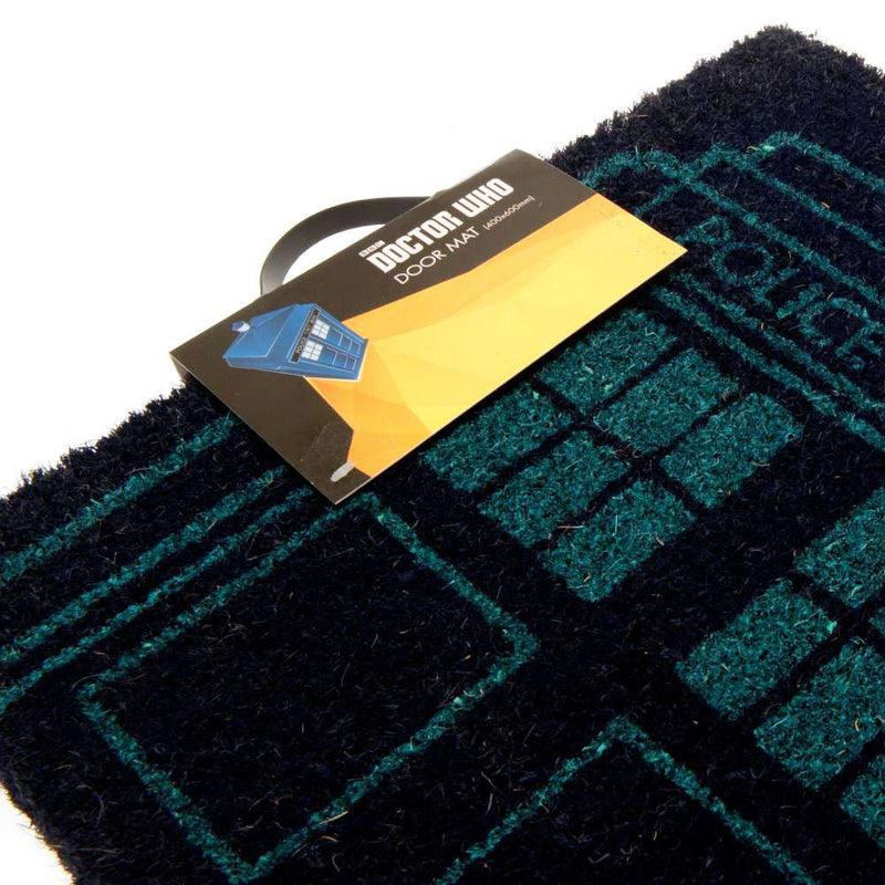 Doctor Who Doormat, side angle