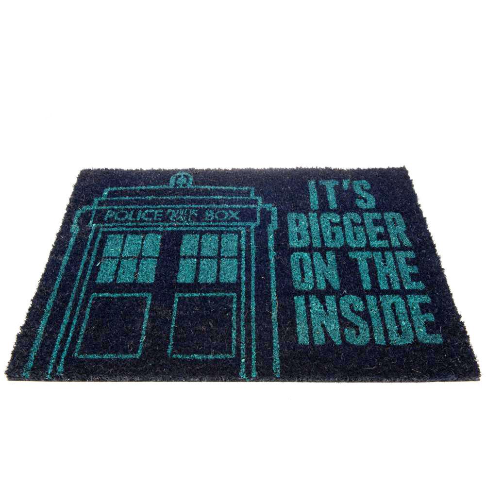 Official Doctor Who "It's Bigger On The Inside" Doormat