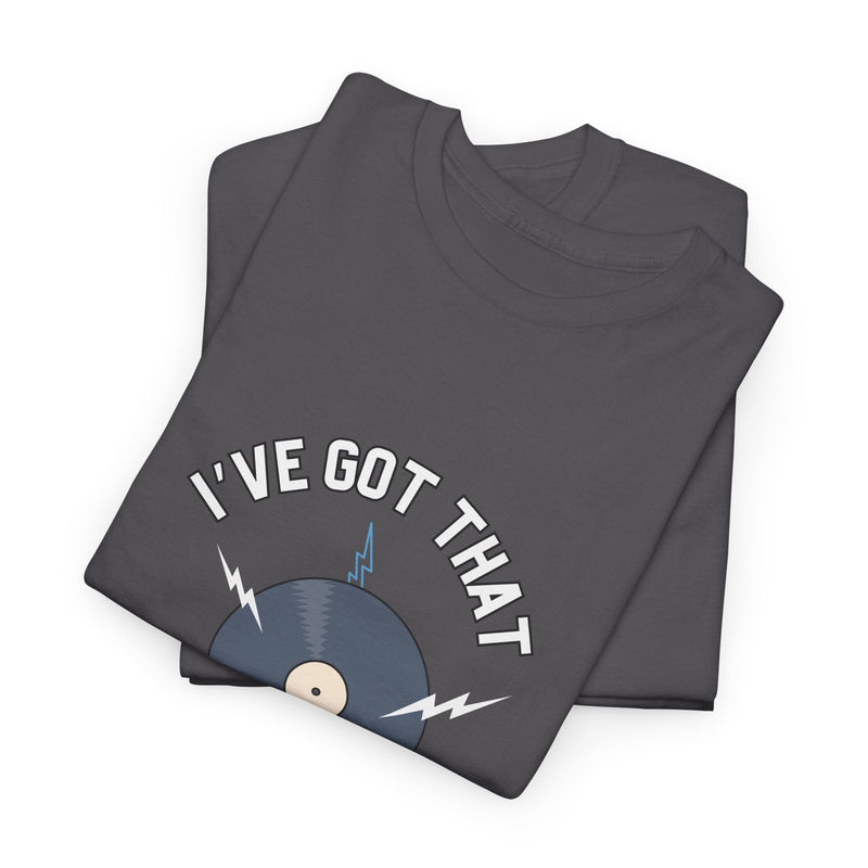 'I've Got That On Vinyl' T-Shirt, rear view