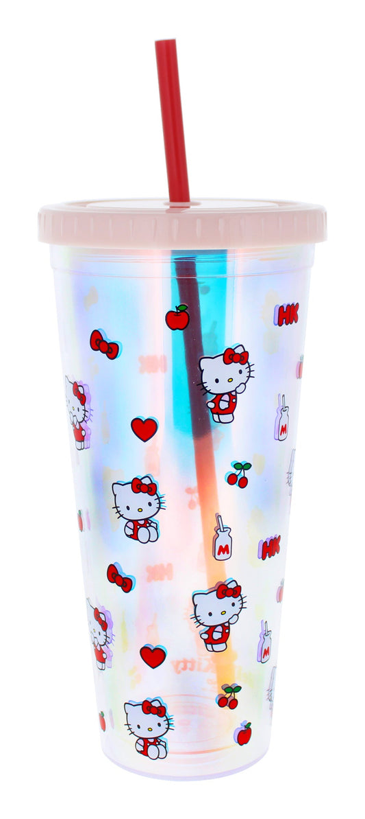 Hello Kitty Beaker & Straw, alternate view