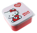 Hello Kitty Storage Pots, rear view