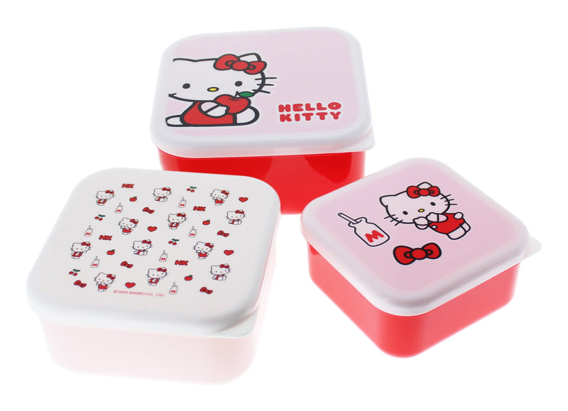 Hello Kitty Storage Pots, packaging shot