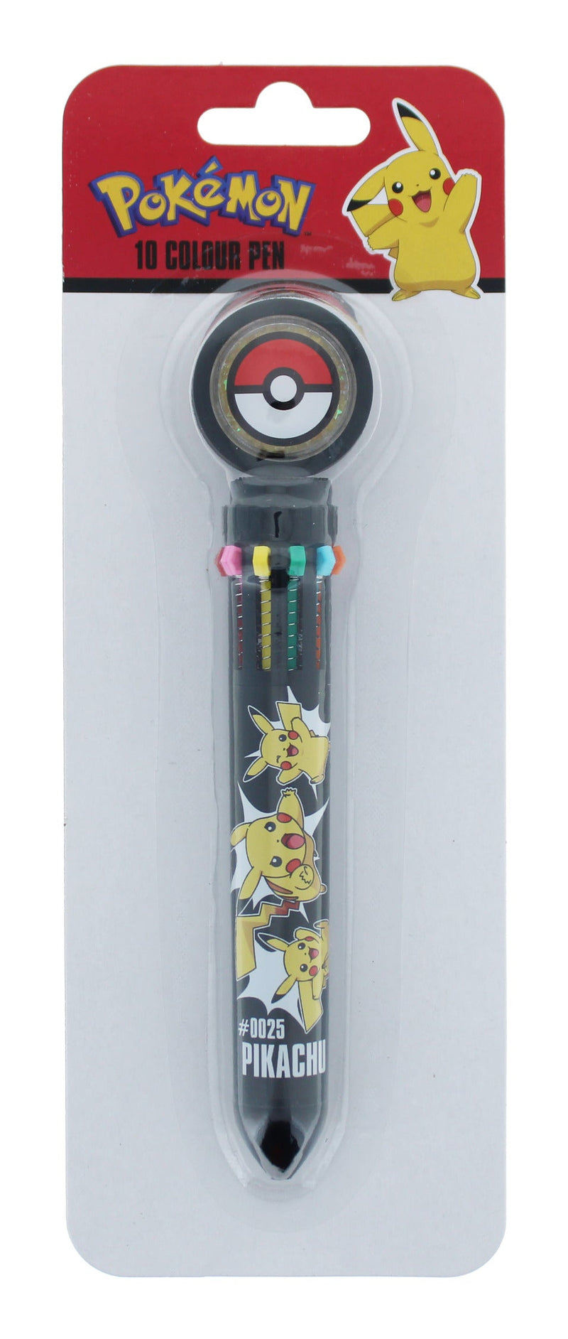Pokemon Multicolour Pen, side angle