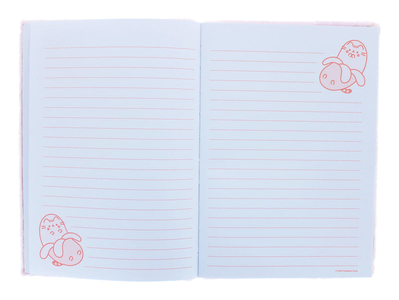 Pusheen Plush Notebook, packaging shot