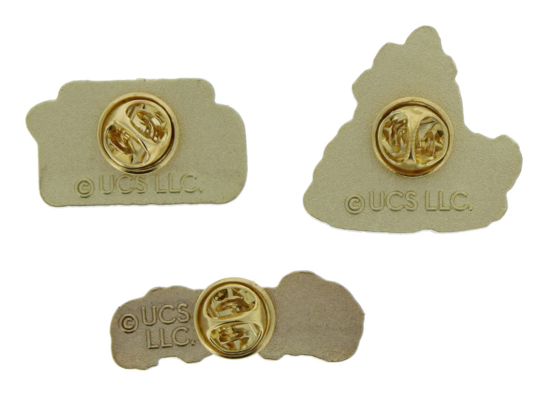 Wicked Pin Badges, close-up detail
