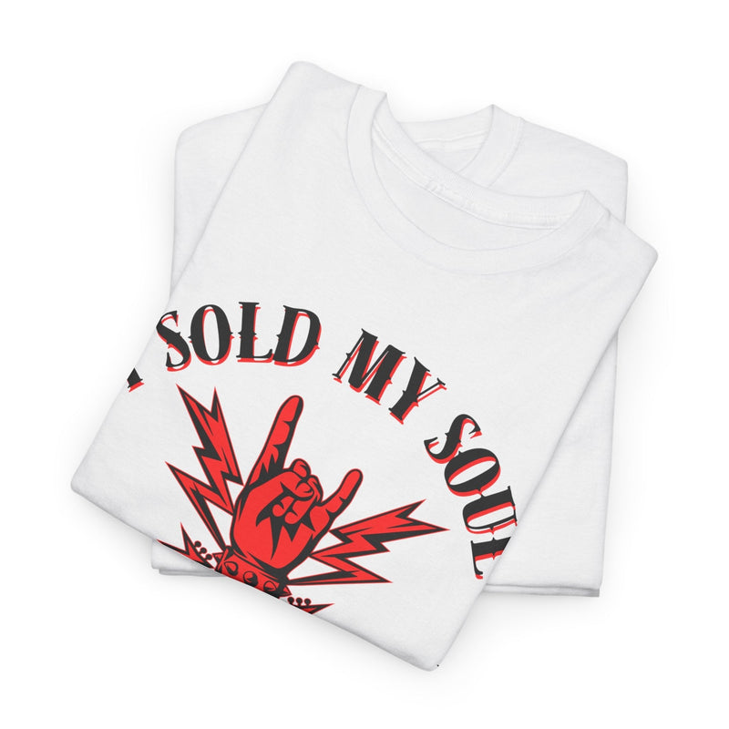 'I Sold My Soul for Rock 'n' Roll' T-Shirt, side angle