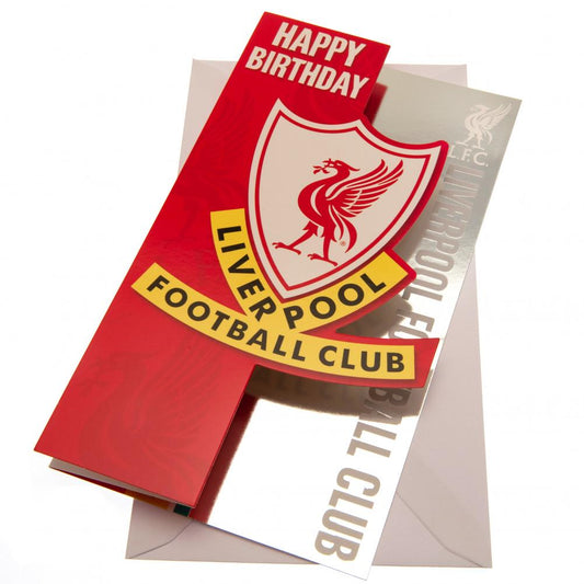 Liverpool FC Liverbird Birthday Card collectible from Activision