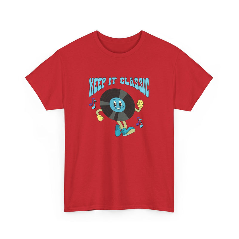 'Keep It Classic' Retro T-Shirt, showing reverse