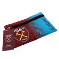 West Ham United FC Fade Pencil Case, side angle