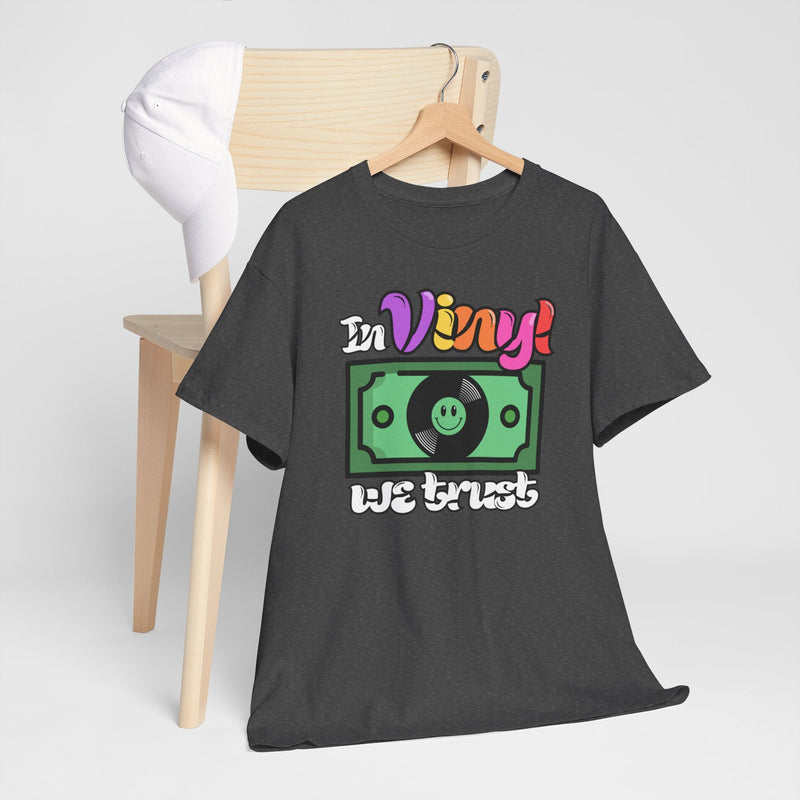 'In Vinyl We Trust' Men's T-Shirt, product detail