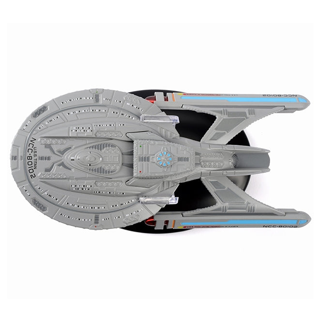U.S.S. Titan NCC-80102 (Luna Class) Model Diecast Ship BONUS ISSUE (Eaglemoss / Star Trek), product detail