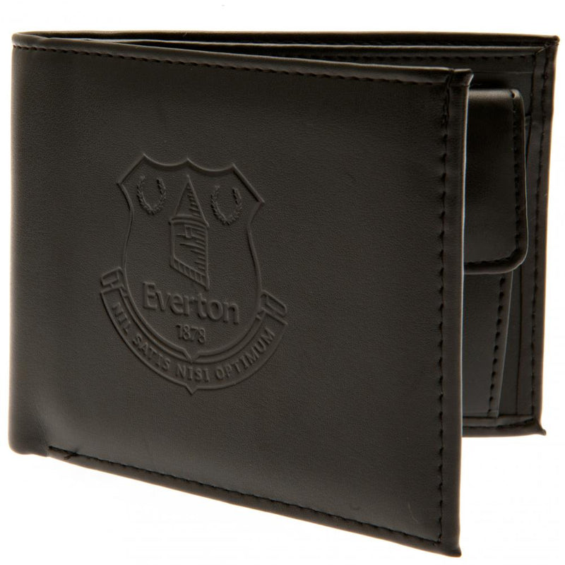 Everton FC Debossed Wallet, side angle