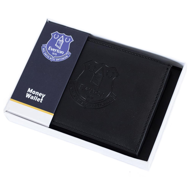 Everton FC Debossed Wallet, close-up detail