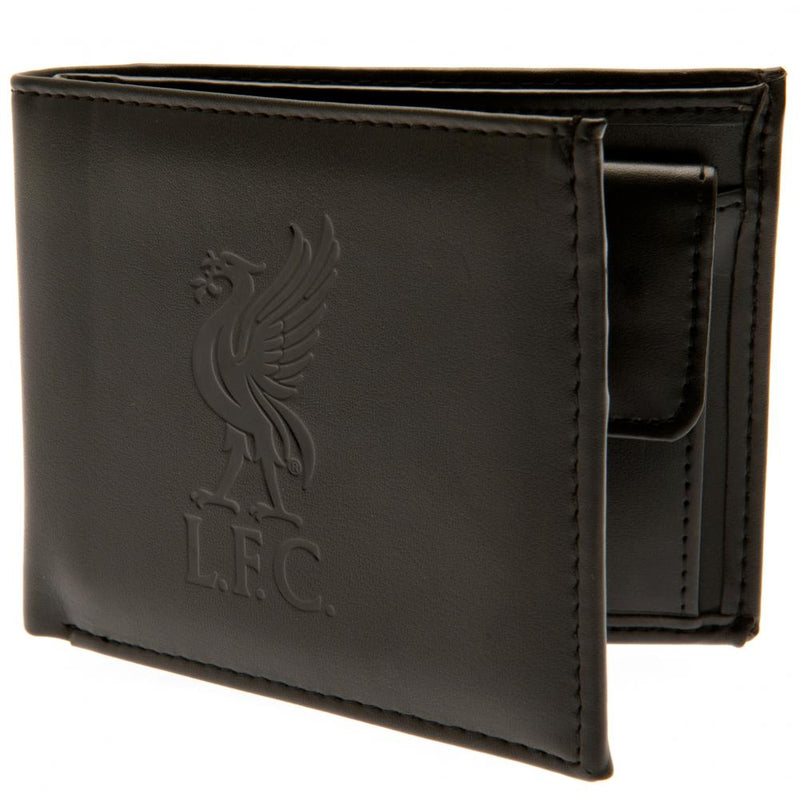 Liverpool FC Debossed Wallet, side angle
