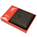 Liverpool FC Debossed Wallet, close-up detail