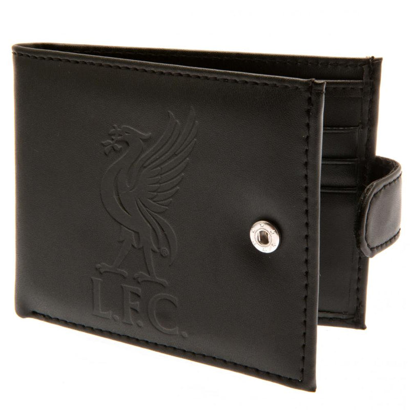 Liverpool FC rfid Anti Fraud Wallet, side angle