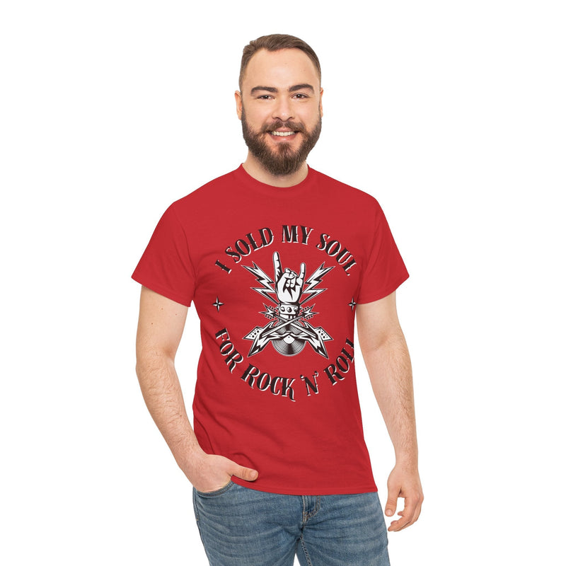 'I Sold My Soul for Rock 'n' Roll' T-Shirt, product detail