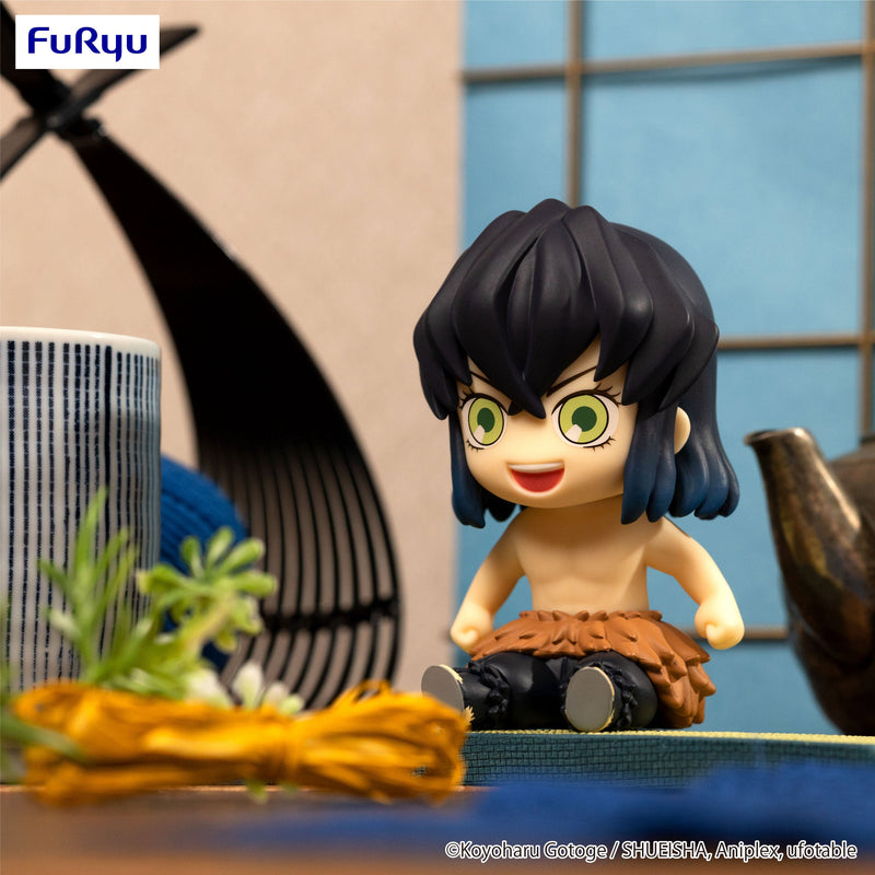 Potetto Inosuke Hashibira Demon Slayer: Kimetsu no Yaiba Mini Figure, alternate view