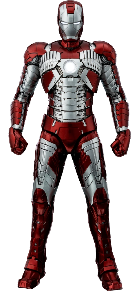 Avengers The Infinity Saga Threezero DLX Iron Man Mark V 1/12 Scale Figure - Infinity Collectables  - #tag1#