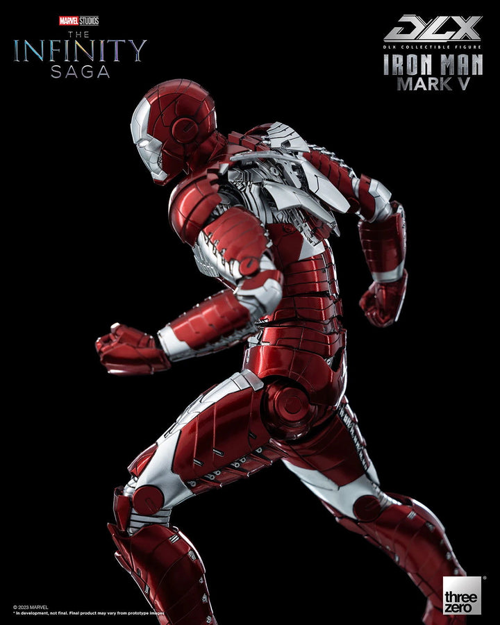 Avengers The Infinity Saga Threezero DLX Iron Man Mark V 1/12 Scale Figure - Infinity Collectables  - #tag1#