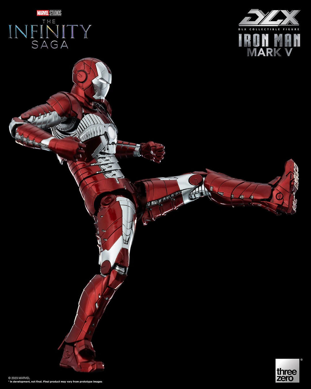 Avengers The Infinity Saga Threezero DLX Iron Man Mark V 1/12 Scale Figure - Infinity Collectables  - #tag1#