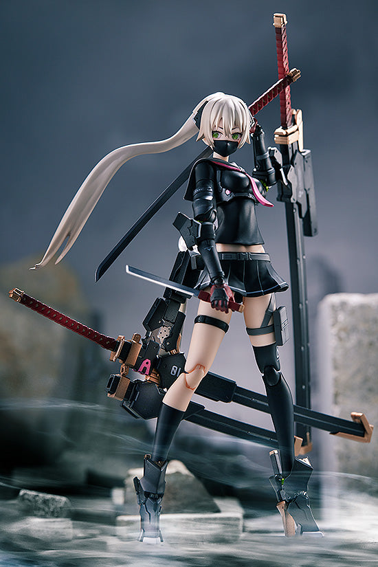 PLAMAX Ichi Heavily Armed High School Girls Plastic Model Kit