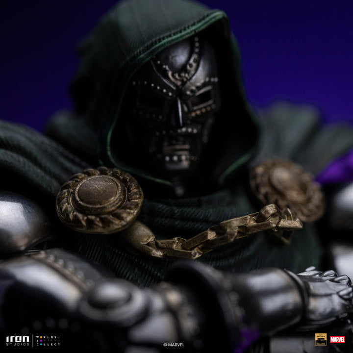 Iron Studios Marvel Fantastic Four Doctor Doom 1/10 Scale Deluxe Limited Edition Statue