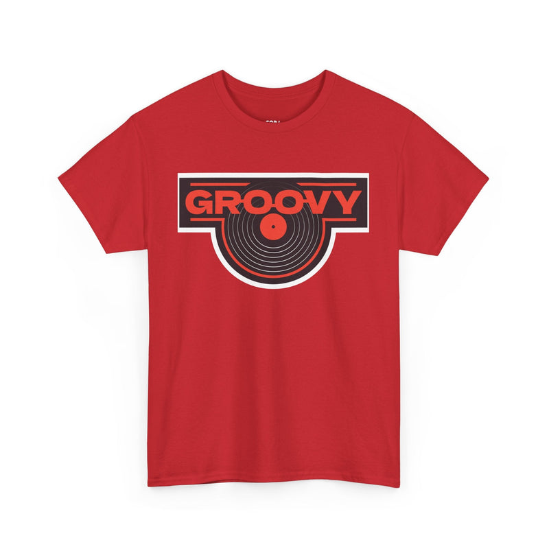 'Groovy' Men's T-Shirt, side angle
