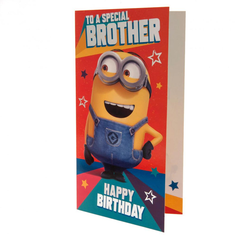 Despicable Me 3 Minion Birthday Card Brother, alternate view