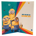 Despicable Me 3 Minion Birthday Card Brother, side angle