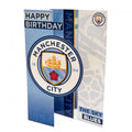 Manchester City FC Sky Blues Birthday Card, alternate view