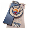 Manchester City FC Sky Blues Birthday Card collectible from Namco Bandai