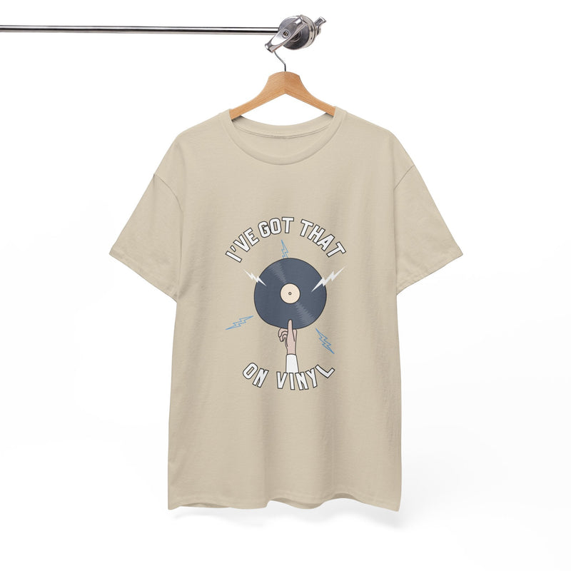 'I've Got That On Vinyl' T-Shirt, showing reverse