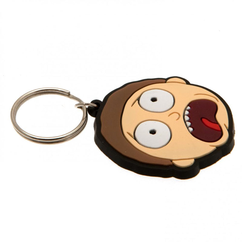Rick And Morty Scared Morty PVC Keyring, alternate view