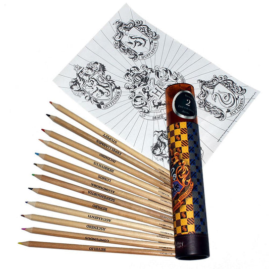 Harry Potter Colouring Pencil Tube collectible from HarperCollins Publishers