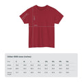 'Life Sounds Better on Vinyl' Men's T-Shirt, size reference