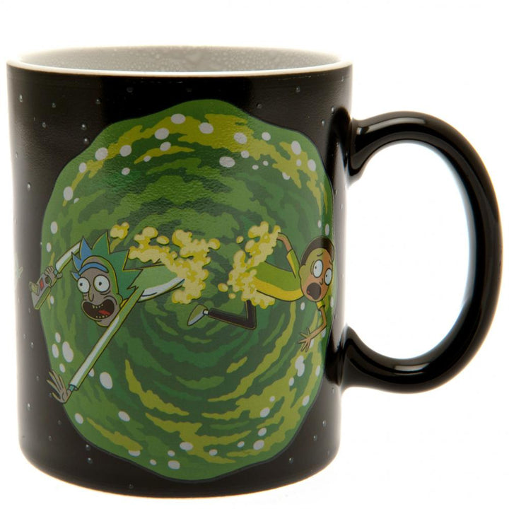 Rick And Morty Heat Changing Mug Portal