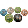 Rick And Morty Button Badge Set collectible from Infinity Collectibles 2026