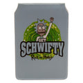 Rick And Morty Card Holder Schwifty, side angle