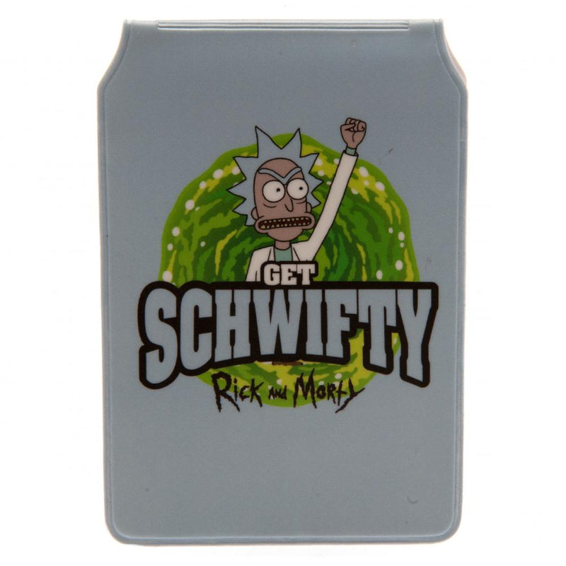 Rick And Morty Card Holder Schwifty, side angle