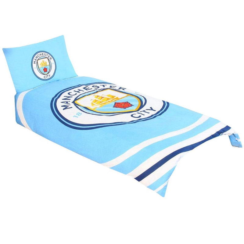 Manchester City FC Pulse Single Duvet Set collectible from Infinity Collectibles 2026