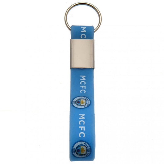 Manchester City FC Silicone Keyring, alternate view