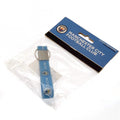Manchester City FC Silicone Keyring, side angle