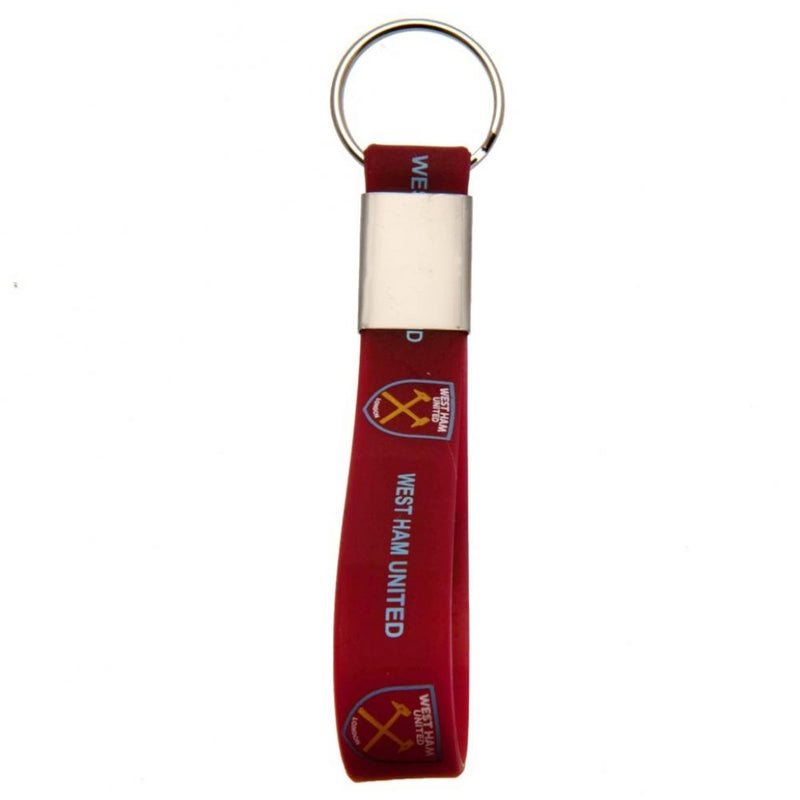 West Ham United FC Silicone Keyring, alternate view