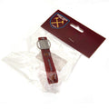 West Ham United FC Silicone Keyring, side angle