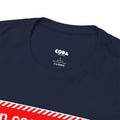 'In Case of Fire, Save My Vinyl' T-Shirt, in display