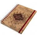Harry Potter Notebook Marauders Map, close-up detail