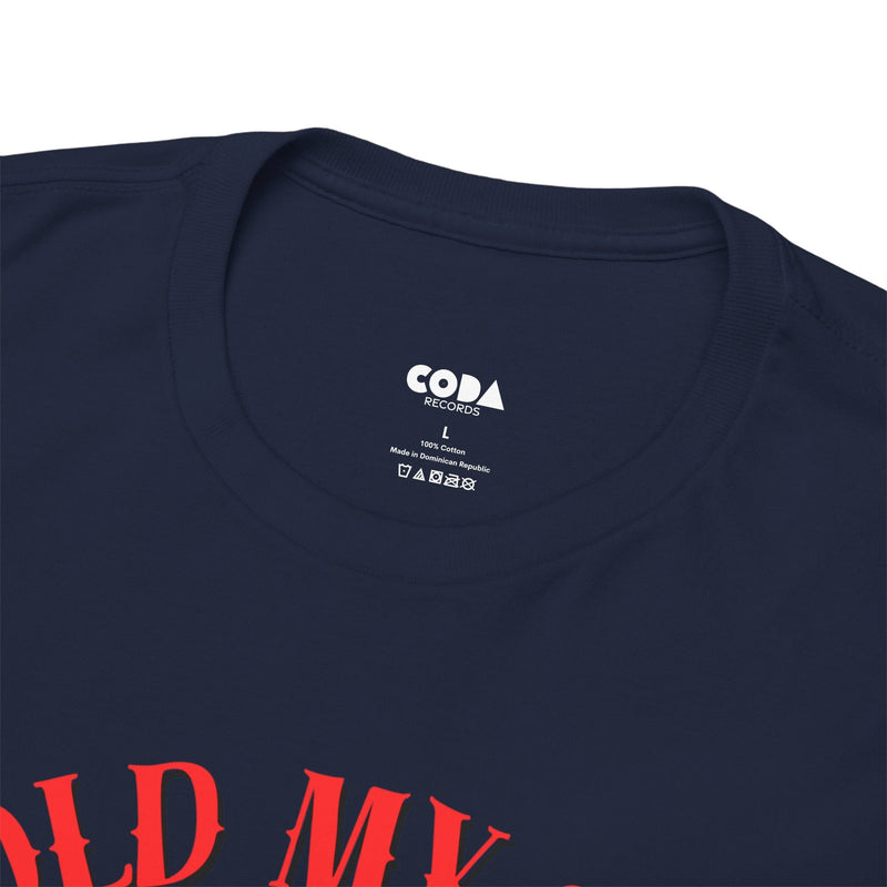 'I Sold My Soul for Rock 'n' Roll' T-Shirt, size reference