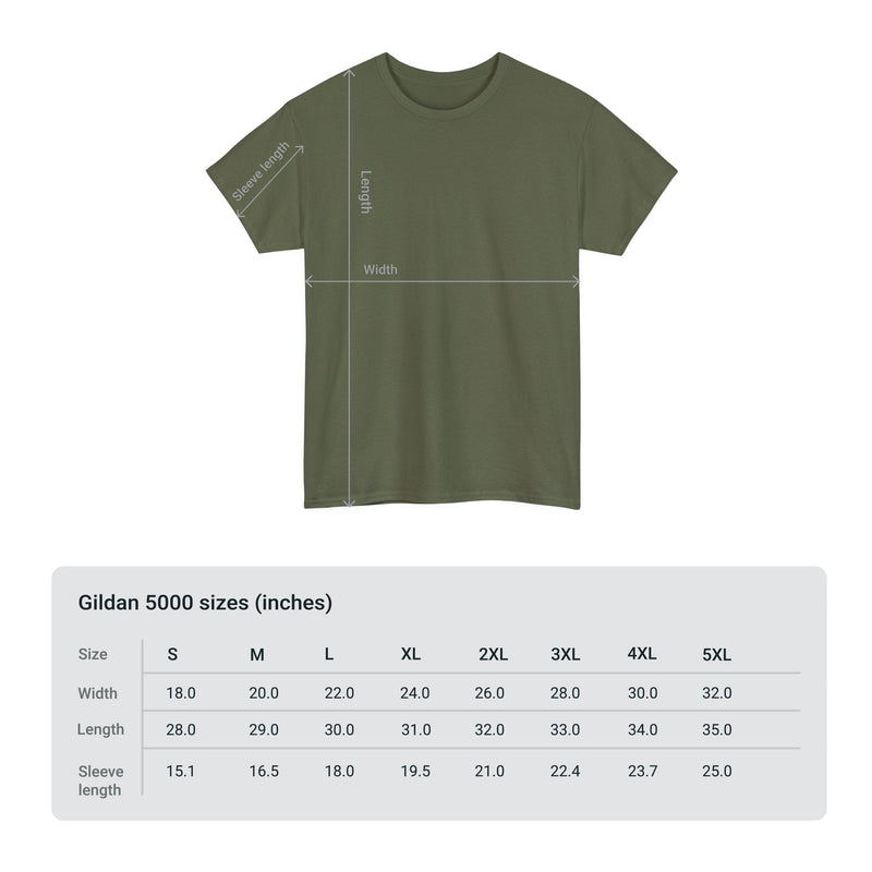 Vinyl Record Logo Men's T-Shirt, size reference
